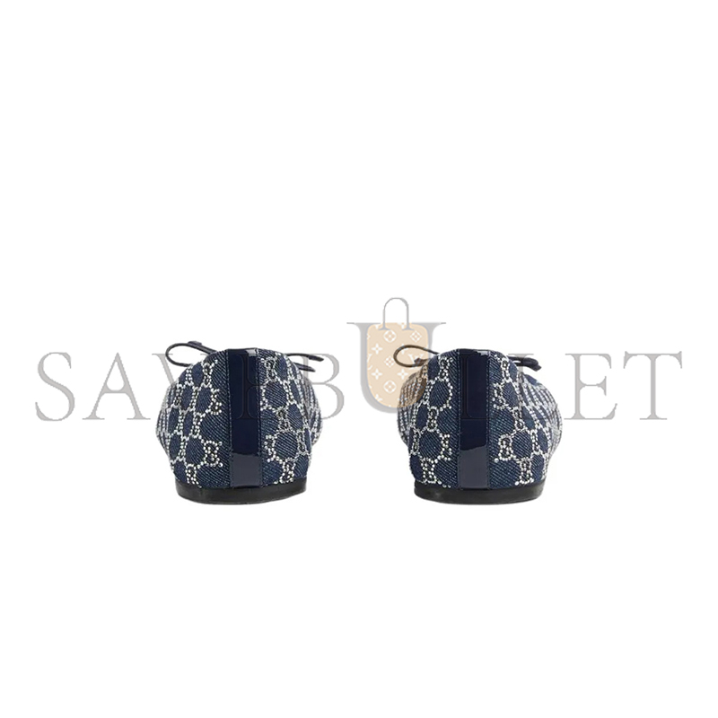 gvc*1 gg crystal ballet flats in De*1m 840754